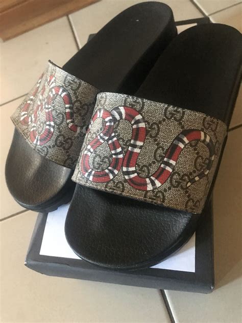 gucci snake slide